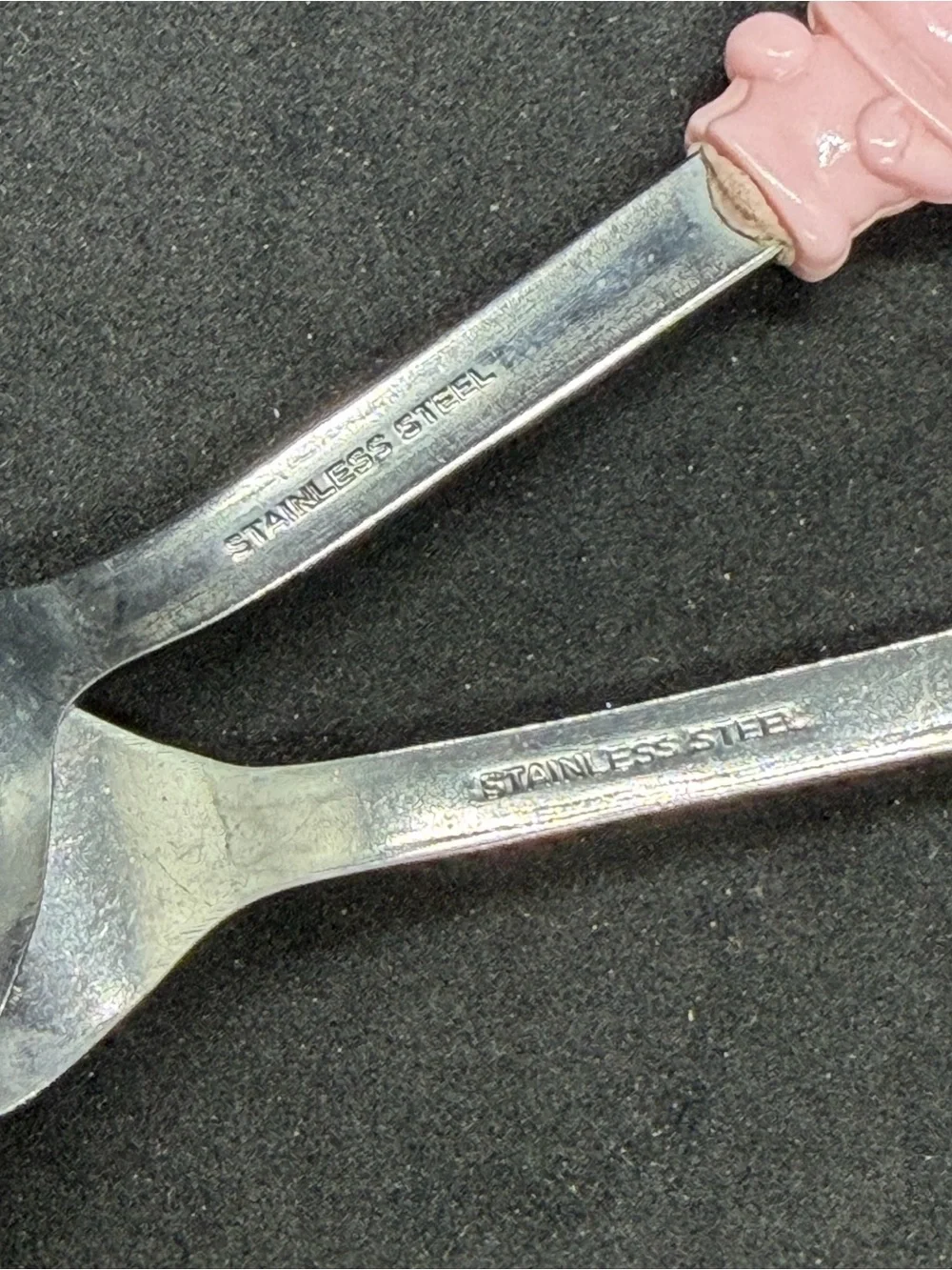 Vintage Sanrio My Melody Fork & Spoon Set 80s